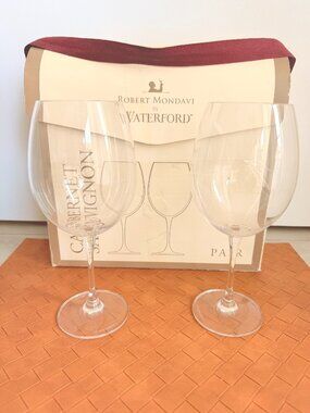 Luxurious Cabernet Sauvignon Wine Glasses - Robert Mondavi by Waterford